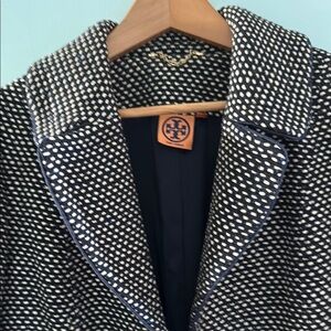 Tory Burch Black and White Women's coat